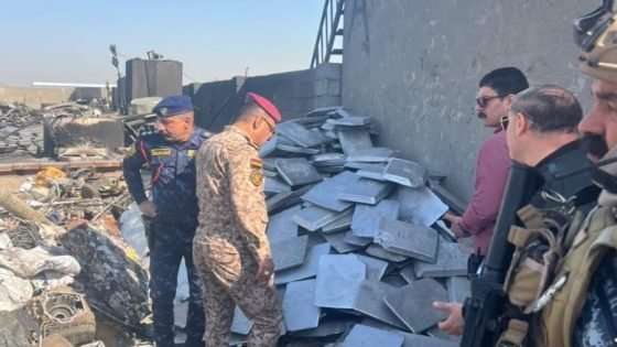 عمليات بغداد تغلق أكثر من 270 موقعاً مخالفاً بين معامل وكور صهر للحد من التلوث البيئي