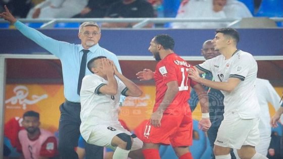الاتحاد الدولي لكرة القدم يقرر إيقاف لاعب المنتخب البحريني “إبراهيم الختال” لمدة ثلاث مباريات دولية مع غرامة مالية قدرها 7 آلاف فرنك سويسري؛ إثر طرده المباشر بعد تعديه على أمجد عطوان خلال مباراة العراق في كأس العرب.