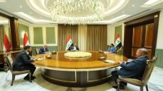 المجلس السياسي الوطني يعقد اجتماعه الثالث في منزل رئيس تحالف عزم مثنى السامرائي.