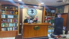 احتفت رابطة مصطفى جمال الدين الادبية وسط جمهور من ادباء البصرة ومثقفيها مساء الاحد الموافق ٢١ / ١٢ / ٢٠٢٥ بالأديب د. إسماعيل مروة