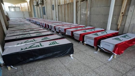 دائرة الطب العدلي تسلم رفات 70 شهيداً من ضحايا مجزرة بادوش الذين اغتالتهم د١١عش الارهابي في نينوى عام 2014.