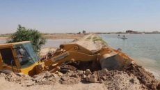 مديرية الموارد المائية بصلاح الدين تطلق حملة واسعة لرفع التجاوزات على نهر دجلة وتؤكد اعتماد المياه الجوفية للخطة الزراعية الشتوية