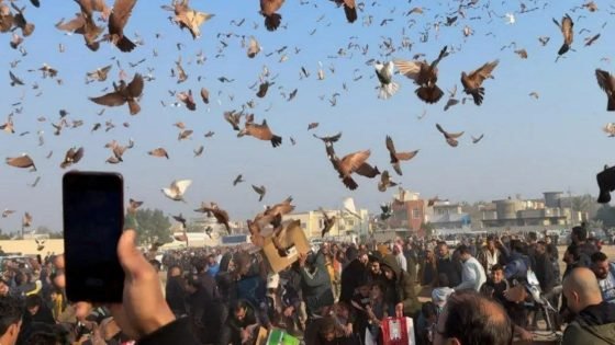 ديالى تحتضن فعالية “الفكة”.. مربو الحمام يطلقون آلاف الطيور في تجمع سنوي