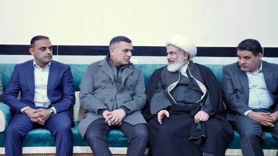 نائب محافظ البصرة الإداري ماهر العامري يشارك بتقديم واجب العزاء في وفاة شقيقة وكيل المرجعية بالزبير