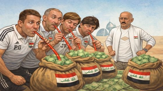 العراق يخسر اكثر من مليوني يورو بسبب كاساس اضافة إلى ضياع بطاقة التاهل المباشر لكاس العالم..