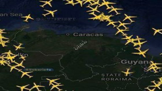 إغلاق المجال الجوي الفنزويلي بالكامل