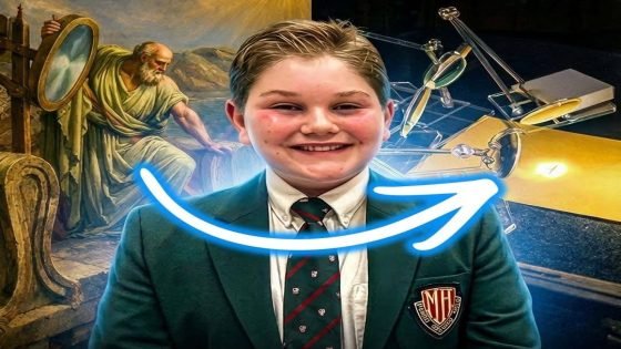 طالب كندي يبلغ من العمر 13 عاماً يعيد ابتكار شعاع الموت لأرخميدس والعلماء يتوقعون نجاحه.