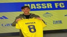 رسمياً.. نادي النصر السعودي يعلن تعاقده مع لاعب الوسط العراقي “حيدر عبد الكريم”، بعقدٍ يمتد لموسمين ونصف ليصبح اول عراقي يلعب الى جانب كرستيانو رونالدو في نادي النصر.