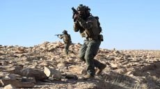 لرفع الجاهزية والكفاءة القتالية اللواء (72) في الحشد الشعبي يجري مناورات تدريبية على (الحدود العراقية – السورية).