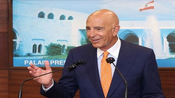 المبعوث الأمريكي “توم براك”: الأنبياء (إبراهيم وإسماعيل وإسحاق وموسى وعيسى) لم يستطيعوا حل مشكلة الشرق الأوسط فكيف تريدون مني حلها بسنتين.