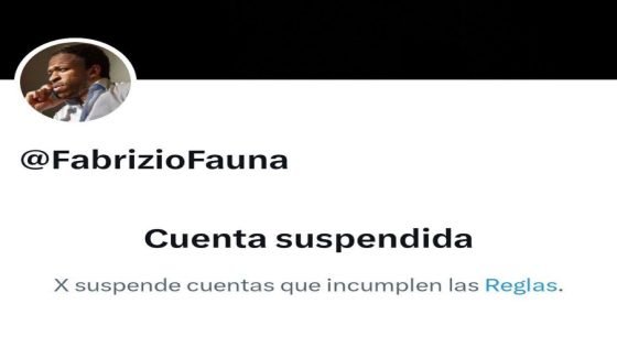 تم إيقاف أكبر حساب عنصري يسخر من فينيسيوس والسود