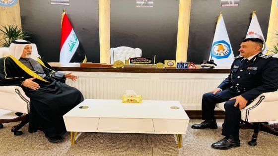 أسامة السعد يؤكد دعم مجلس محافظة البصرة لمديرية المرور وتعزيز التعاون لتنظيم الحركة المرورية