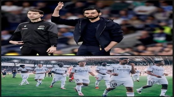 غرفة ملابس لاعبين مدريد عن أربيلوا  مدرب مبتدئ وذو خبرة محدودة