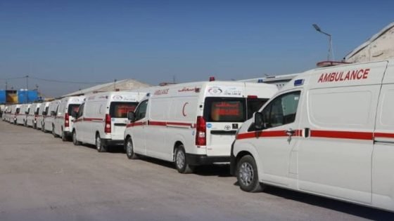 وزير الصحة اللبناني: تسلمنا من العراق 15 سيارة إسعاف هدية لدعم القطاع الصحي اللبناني.