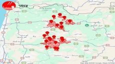 اطلاق رشقة صاروخية من لبنان تستهدف الجليل الأعلى.