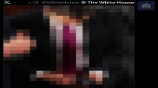 حساب البيت الأبيض على منصة X يستمر بنشر تغريدات وصور غريبة وغير مفهومة.