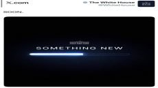 حساب البيت الأبيض ينشر على منصة “أكس”: شيء جديد.