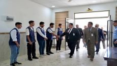 المعهد التقني السماوة يواصل استقبال فريق المقيم الوطني للاعتماد المؤسسي لليوم الثاني