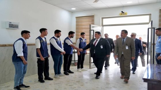 المعهد التقني السماوة يواصل استقبال فريق المقيم الوطني للاعتماد المؤسسي لليوم الثاني