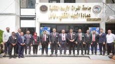 فريق المقيم الوطني يواصل زياراته التقييمية للاعتماد المؤسسي في المعهد التقني بابل لليوم الثاني