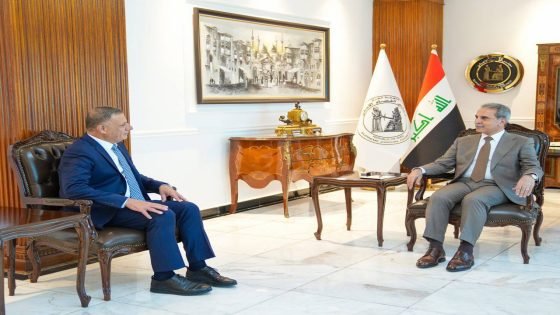رئيس مجلس القضاء الأعلى القاضي فائق زيدان يستقبل وزير الموارد المائية مثنى التميمي