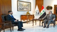 رئيس مجلس القضاء الأعلى القاضي فائق زيدان يستقبل وزير الكهرباء علي سعدي وهيب ويبحث معه آليات متابعة الدعاوى التي تخص الوزارة المعروضة على المحاكم