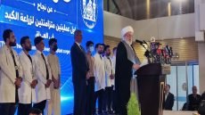 المتولي الشرعي للعتبة الحسينية الشيخ عبد المهدي الكربلائي يعلن نجاح عمليتين لزراعة الكبد في مستشفى زين العابدين بكربلاء