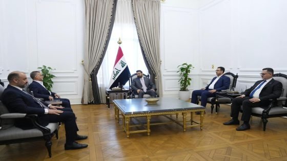 الزيدي يستقبل وفد العتبة العلوية المقدسة