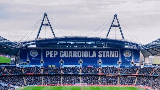 مانشستر سيتي يُعلن أن المدرج الشمالي الذي تم تطويره وتوسيعه حديثاً في ملعب الاتحاد سيُطلق عليه اسم “مدرج بيب غوارديولا”
