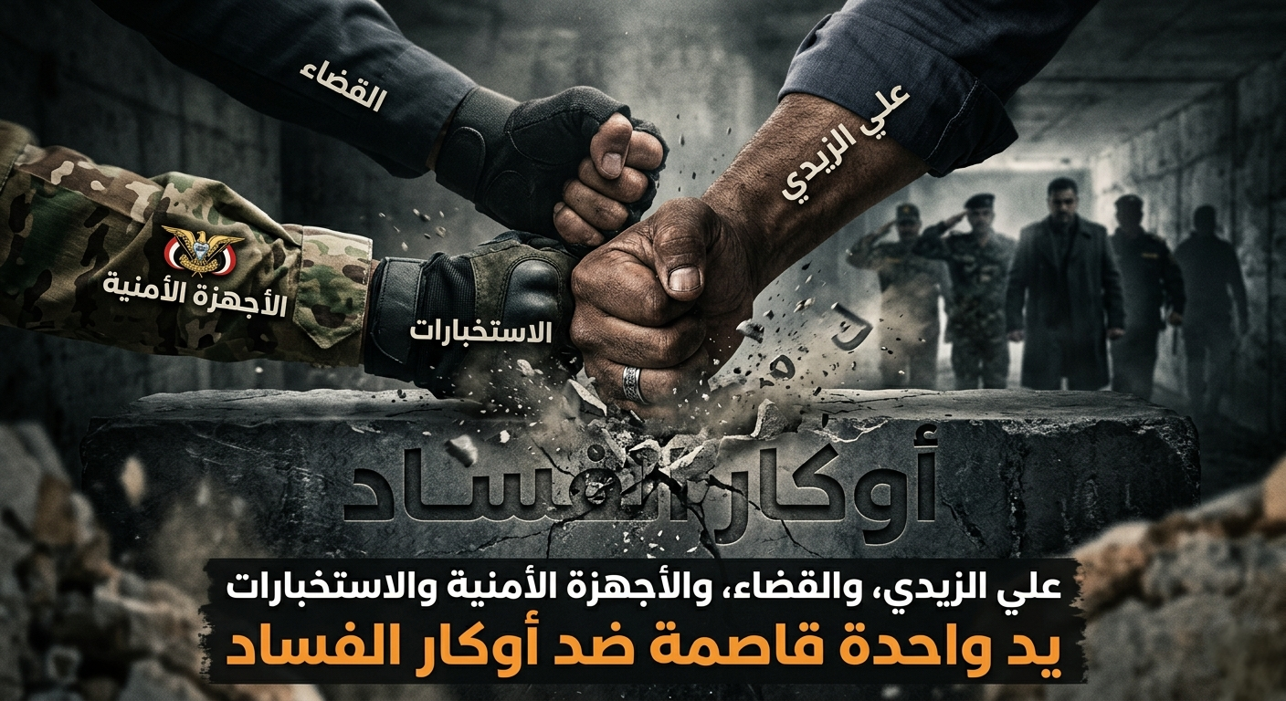 ​ثلاثية الردع: “الزيدي” والقضاء والأمن في مواجهة معاقل الفساد