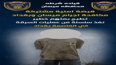 عيون الأمن لا تنام.. ميسان تطيح بمطلوب خطير للعدالة نفّذ سرقات في بغداد