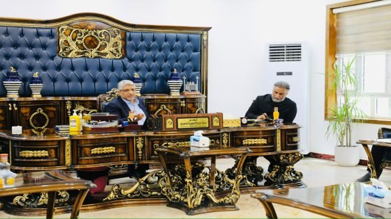 من ميسان.. مدير عام توزيع كهرباء الجنوب يقود ميدانياً جهود استقرار الشبكة وتحسين ساعات التجهيز