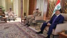 محافظ البصرة يهنئ قائد عمليات المحافظة الجديد بتسنّمه مهامه