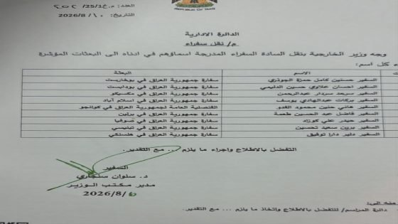 بالوثيقة | تقشف على الجياع وترف للخواص: الخارجية تضرب شعارات “الترشيد” بـ 9 سفراء جدد!