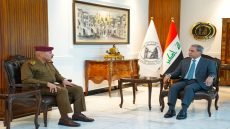 رئيس مجلس القضاء الأعلى يهنئ الشمري بمناسبة تكليفه مديراً لمكتب القائد العام