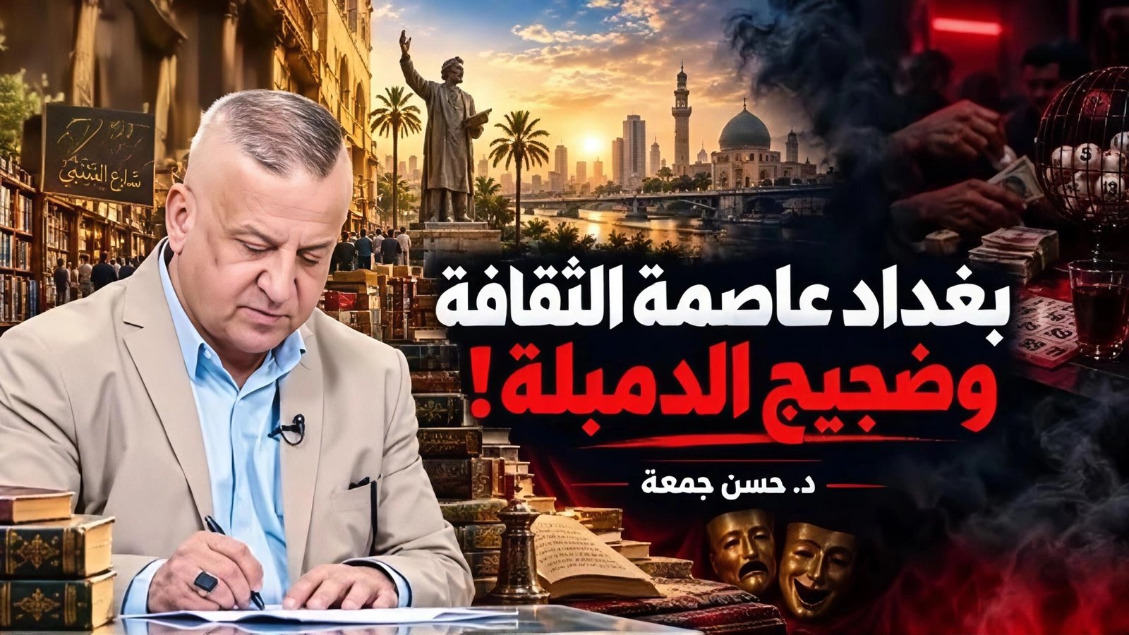 بغداد عاصمة الثقافة وضجيج الدمبلة