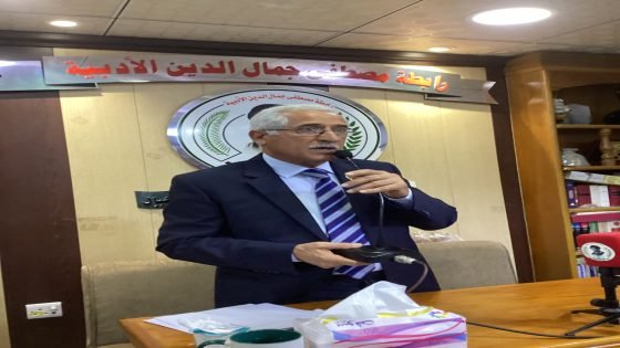رابطة مصطفى جمال الدين الأدبية تستضيف القاص الكابتن علي رائد الناهي ..