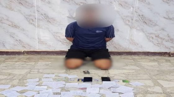شرطة الرصافة تطيح بمتهم يقوم بتوصيل أعمال السحر والشعوذة بطريقة “الدليفري”.