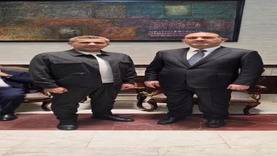 الفريق الدكتور سعد معن يهنئ ياسر المالكي بمناسبة تسمنه مهام وزارة الداخلية