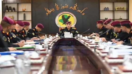 الفريق الركن زيد حوشي.. هيبة القيادة وشموخ المؤسسة الأمنية العراقية