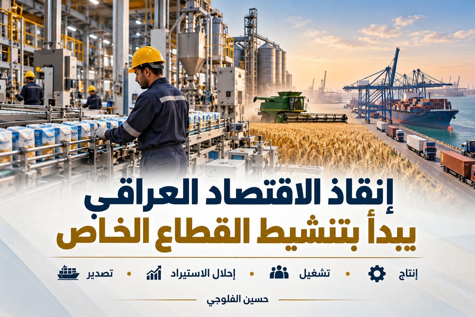*إنقاذ الاقتصاد العراقي يبدأ بتنشيط القطاع الخاص*