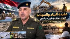 عقيدة البناء والسيادة: اللواء رياض وهيب جاسم.. هندسة الميدان وعنفوان الإنجاز العسكري