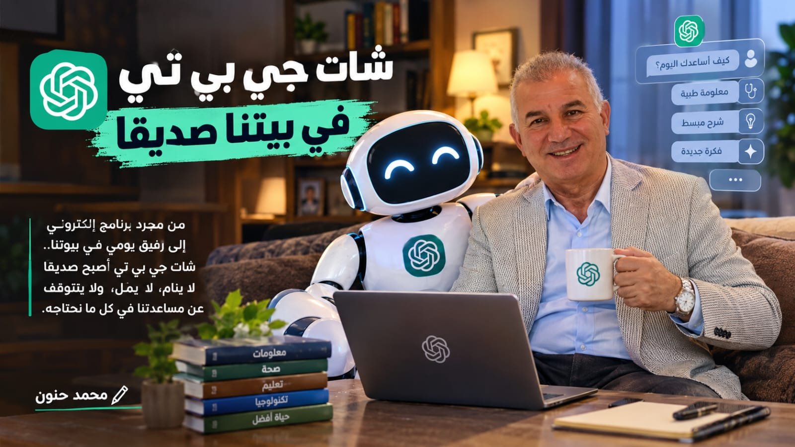 شات جي بي تي في بيتنا صديقا”