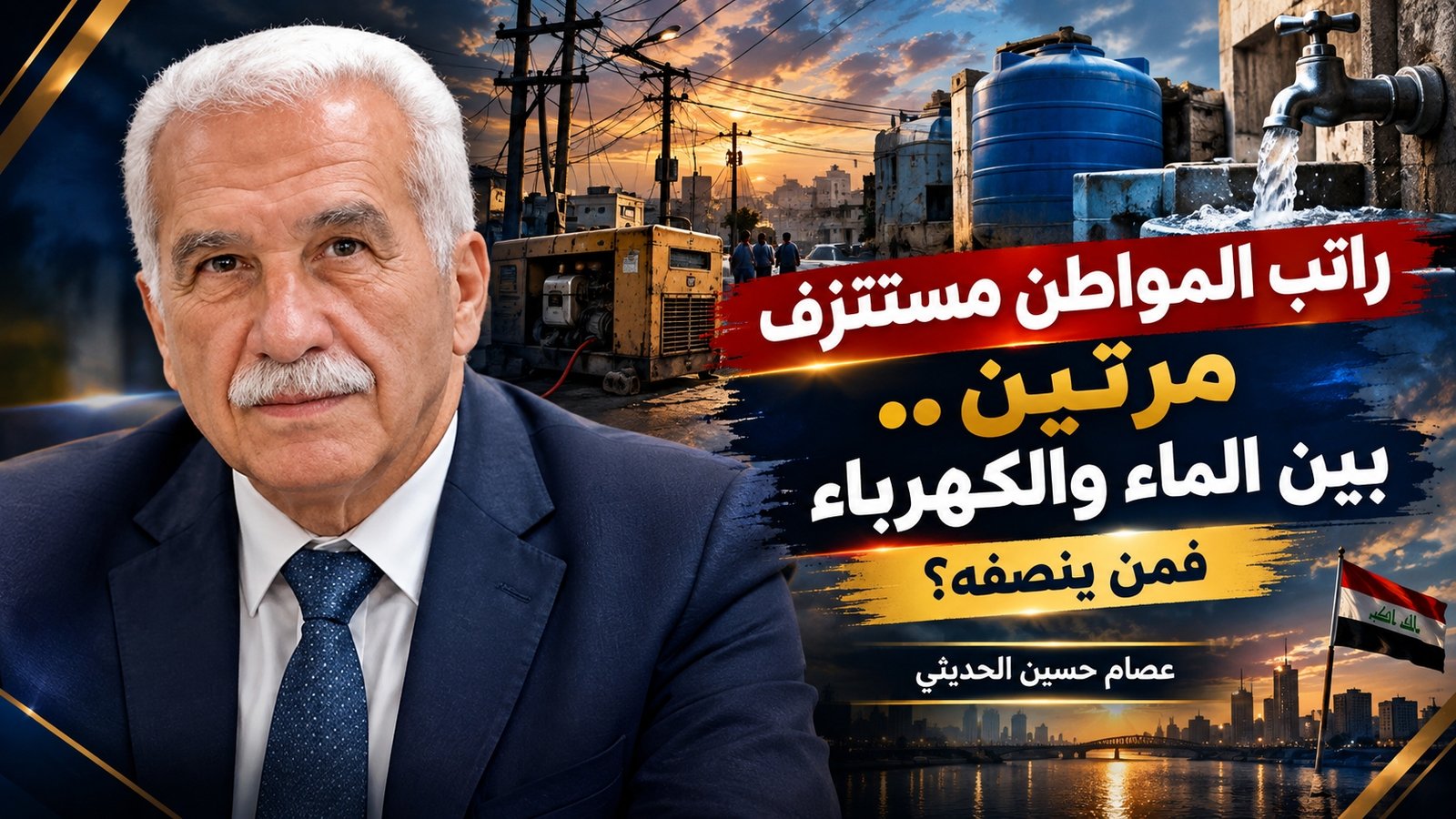راتب المواطن مستنزف مرتين بين الماء والكهرباء.. فمن ينصفه؟