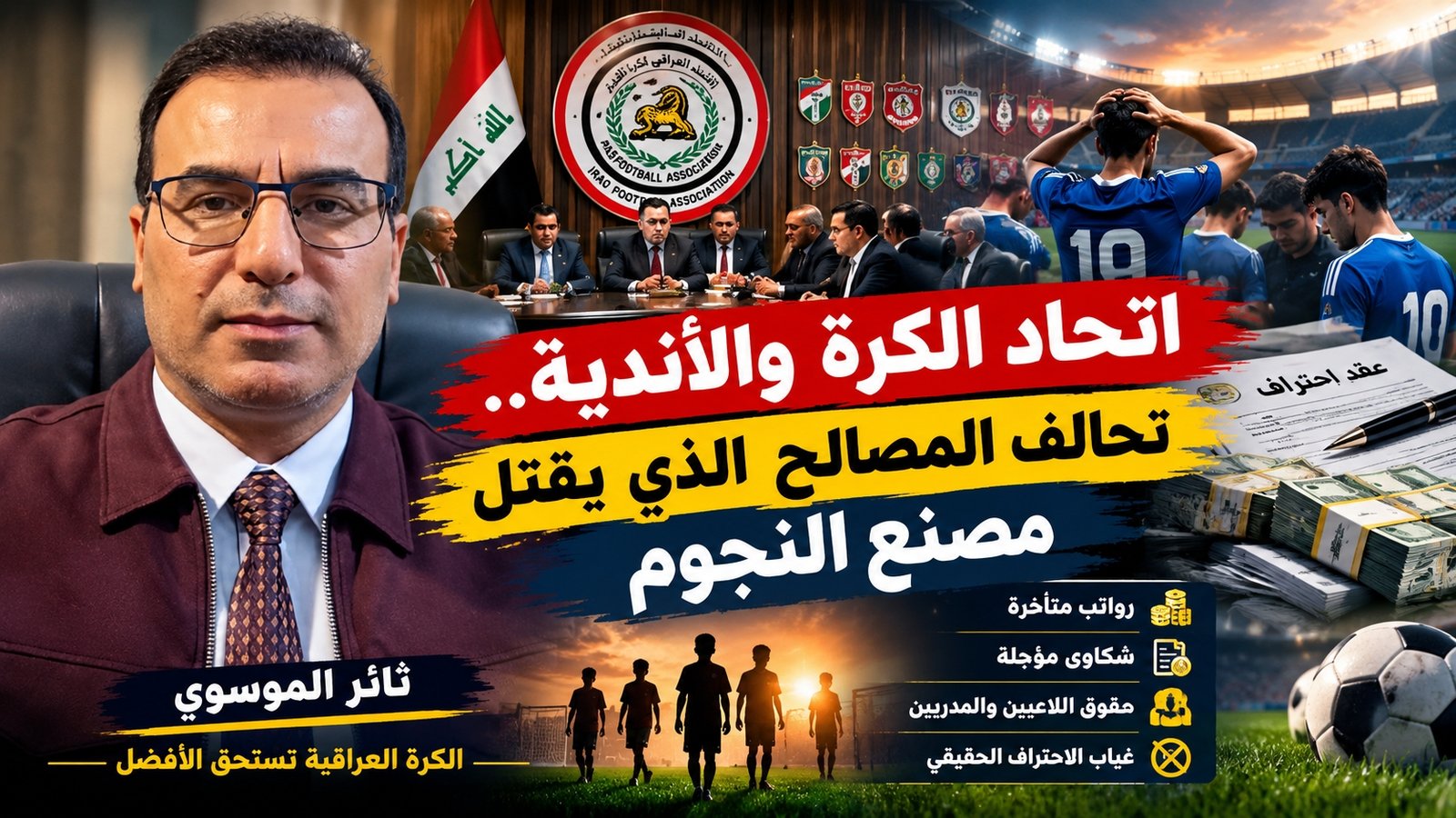 اتحاد الكرة والأندية.. تحالف المصالح الذي يقتل مصنع النجوم