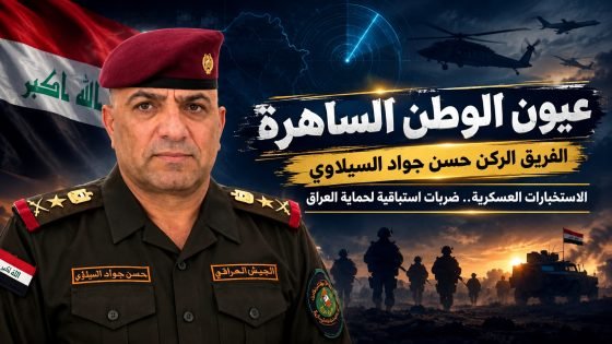 عيون الوطن الساهرة.. الفريق الركن حسن السيلاوي: هندسة الأمن الاستباقي وصانع الضربات الموجعة في عقر دار الإرهاب والجريمة