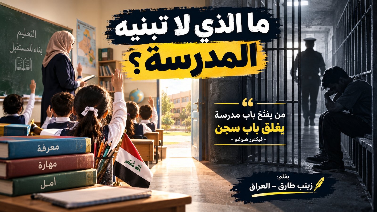 ما الذي لا تبنيه المدرسة؟