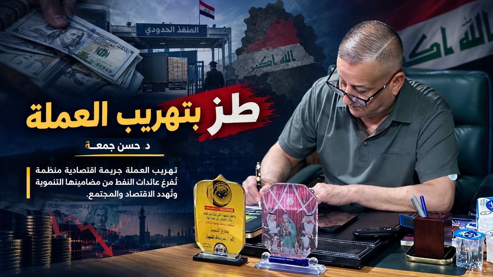 طز بتهريب العملة