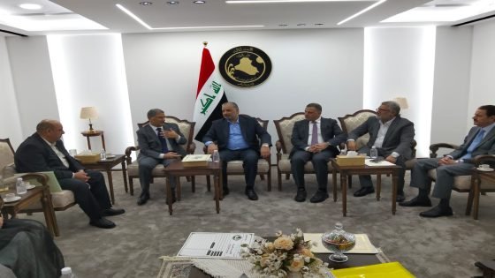 الساعدي يبحث مع وزيري الزراعة والموارد المائية استحقاقات فلاحي ميسان وحصتها المائية